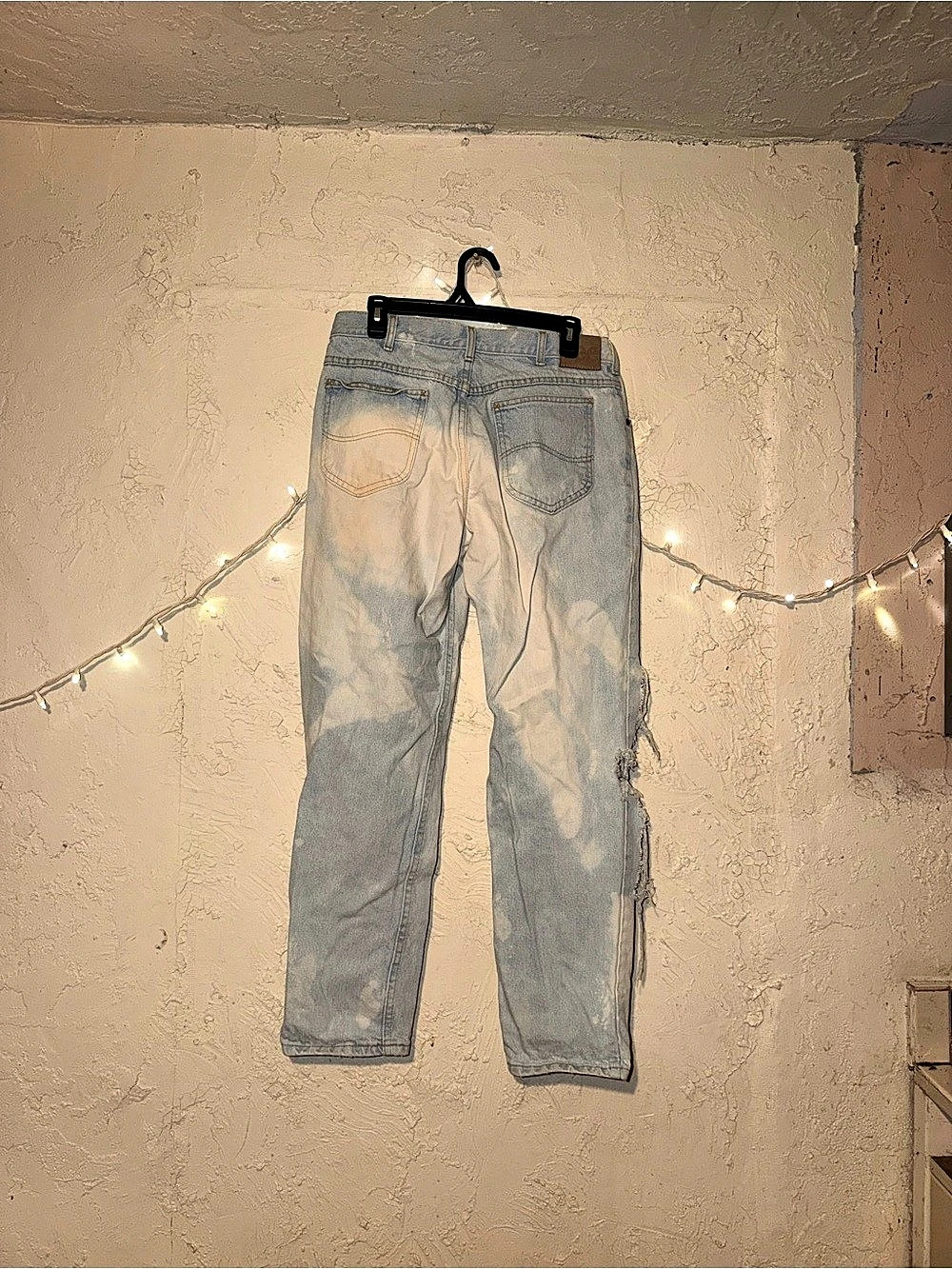 Lee Distressed Boyfriend Jeans in Blue - Picture 2 of 3